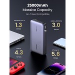 УМБ Ugreen 25000mAh 145W 2xUSB C+USB A, PD3.0+QC3.0, наскрізне живлення 65Вт (PB205) УМБ Ugreen 25000mAh 145W 2xUSB C+USB A, PD3.0+QC3.0, наскрізне живлення 65Вт (PB205)