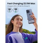 УМБ Ugreen 5000mAh 22,5W  USB-C In/Out, with build-in Type-C connector (PB503) сірий