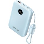 УМБ Vention 10000mAh 22,5W Fast Charging, USB-A, 2xUSB-C Blue УМБ Vention 10000mAh 22,5W Fast Charging, USB-A, 2xUSB-C Blue