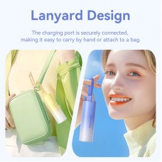 УМБ Vention 5000mAh 20W PD, USB-C In/Out, Lightning In/Out, with cable, Gradient Yellow