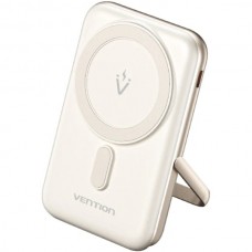 УМБ Vention Magnetic Wireless 10000mAh 20W PD USB-C In/Out, QI-15W White