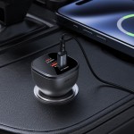 Автозарядка 3xUSB 165W (2xUSB-C + USB-A) B14 Acefast Автозарядка 3xUSB 165W (2xUSB-C + USB-A) B14 Acefast