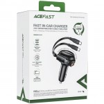 Автозарядка 3xUSB 53W (2xUSB-C+USB-A) + cable USB-C 2in1 B13 Acefast Автозарядка 3xUSB 53W (2xUSB-C+USB-A) + cable USB-C 2in1 B13 Acefast