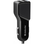 Автозарядка 2xUSB 18W (2xUSB-A) 3.4A UCA-34 чорна Defender Автозарядка 2xUSB 18W (2xUSB-A) 3.4A UCA-34 чорна Defender