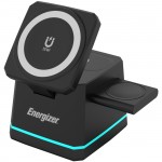 Зарядний пристрій Wireless 15W 3-in-1 Fast Charger black Energizer