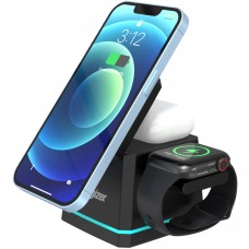 Зарядний пристрій Wireless 15W 3-in-1 Fast Charger black Energizer