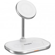 Зарядний пристрій Wireless 15W 3-in-1 Fast Charger white Energizer
