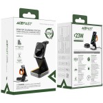 Зарядний пристрій Wireless QI 3in1 15W E20 Acefast Зарядний пристрій Wireless QI 3in1 15W E20 Acefast