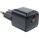 Зарядний пристрій 1xUSB-C 20W Gan A73 mini Fast Charger Black Acefast Зарядний пристрій 1xUSB-C 20W Gan A73 mini Fast Charger Black Acefast