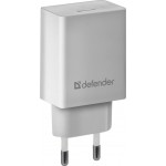 Зарядний пристрій 1xUSB 11W 2.1A UPA-21 білий Defender Зарядний пристрій 1xUSB 11W 2.1A UPA-21 білий Defender