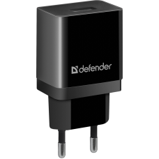 Зарядний пристрій 1xUSB 11W 2.1А + кабель micro-USB UPC-11 чорний Defender