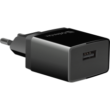 Зарядний пристрій 1xUSB 11W 2.1А + кабель micro-USB UPC-11 чорний Defender