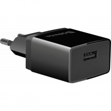 Зарядний пристрій 1xUSB 11W 2.1А EPA-10 чорний пакет Defender