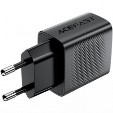 Зарядний пристрій 2xUSB 12W (2xUSB-A) A86 Black Acefast