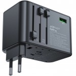 Зарядний пристрій 5xUSB 75W (3xUSB-C+2xUSB-A) Gan Z1 Travel Fast Charger Acefast Зарядний пристрій 5xUSB 75W (3xUSB-C+2xUSB-A) Gan Z1 Travel Fast Charger Acefast