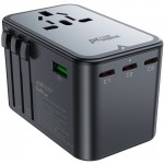 Зарядний пристрій 5xUSB 75W (3xUSB-C+2xUSB-A) Gan Z1 Travel Fast Charger Acefast Зарядний пристрій 5xUSB 75W (3xUSB-C+2xUSB-A) Gan Z1 Travel Fast Charger Acefast