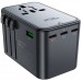 Зарядний пристрій 5xUSB 75W (3xUSB-C+2xUSB-A) Gan Z1 Travel Fast Charger Acefast