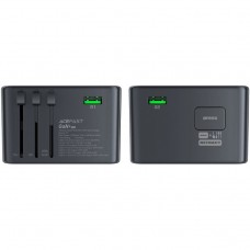 Зарядний пристрій 5xUSB 75W (3xUSB-C+2xUSB-A) Gan Z1 Travel Fast Charger Acefast