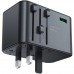 Зарядний пристрій 5xUSB 75W (3xUSB-C+2xUSB-A) Gan Z1 Travel Fast Charger Acefast