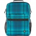Рюкзак для ноутбука HP 16.1" Campus Tartan Plaid, блакитний