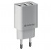Зарядний пристрій 3xUSB 37W 3.1A білий UPA-31 Defender