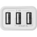 Зарядний пристрій 3xUSB 37W 3.1A білий UPA-31 Defender