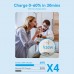 Зарядний пристрій 1xUSB-C 20W GaN + USB-C cable М-М  White Vention