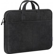 Сумка для ноутбука 15.6'' Defender PU шкіра, кишеня, чорна