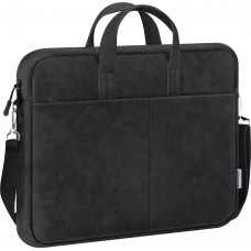 Сумка для ноутбука 15.6'' Defender PU шкіра, кишеня, чорна