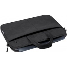 Сумка для ноутбука 15.6'' Defender PU шкіра, кишеня, чорна