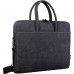 Сумка для ноутбука 15.6'' Defender Trendy з кишенею, шкіра, чорна