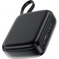 УМБ Acefast 10000mAh 20W PD,QC3.0 USB-C In/Out with build Type-C cable, M15 Black