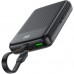 УМБ Acefast 10000mAh 22.5W PD,QC3.0 2xUSB-C,USB-A, with build Type-C cable, M13 Black