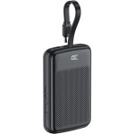 УМБ Acefast 10000mAh 22.5W PD,QC3.0 2xUSB-C,USB-A, with build Type-C cable, M13 Black