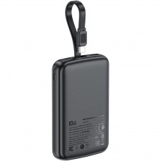 УМБ Acefast 10000mAh 22.5W PD,QC3.0 2xUSB-C,USB-A, with build Type-C cable, M13 Black