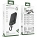 УМБ Acefast 10000mAh 22.5W PD,QC3.0 2xUSB-C,USB-A, with build Type-C cable, M13 Black
