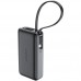 УМБ Acefast 10000mAh 30W PD USB-A,USB-C In/Out, with built-in USB-C cable M7 Black