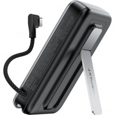 УМБ Acefast Magnetic Wireless 10000mAh 22.5W PD,QC 3.0 USB-C In/Out, QI 15W  M24 Metal Gray