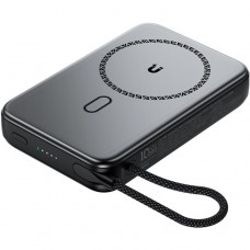 УМБ Acefast Magnetic Wireless 10000mAh 22.5W PD,QC 3.0 USB-C In/Out, QI 15W  M24 Metal Gray
