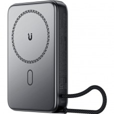 УМБ Acefast Magnetic Wireless 10000mAh 22.5W PD,QC 3.0 USB-C In/Out, QI 15W  M24 Metal Gray