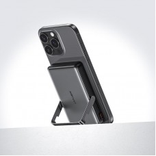 УМБ Acefast Magnetic Wireless 10000mAh 22.5W PD,QC 3.0 USB-C In/Out, QI 15W, with holder M17 Black