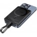УМБ Acefast Magnetic Wireless 5000mAh 18W PD,QC 3.0, QI 7.5 Вт, ультра тонкий, M8 Black