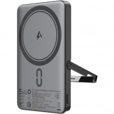 УМБ Acefast Magnetic Wireless 5000mAh 18W PD,QC3.0 USB-C In/Out,with holder, ультра тонкий M16 Black