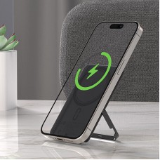 УМБ Acefast Magnetic Wireless 5000mAh 18W PD,QC3.0 USB-C In/Out,with holder, ультра тонкий M16 Black