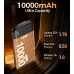 УМБ Choetech 10000mAh 12W USB-A,USB-C чорна