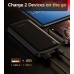 УМБ Choetech 10000mAh 12W USB-A,USB-C чорна