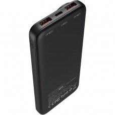 УМБ Choetech 10000mAh 22,5W PD QC3.0 2xUSB-A, USB-C чорна