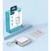 УМБ Choetech 10000mAh 35W PD3.0 USB-C In/Out, LED Display, with buid-in type-C cabel сіра