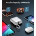 УМБ Choetech 10000mAh 35W PD3.0 USB-C In/Out, LED Display, with buid-in type-C cabel сіра