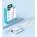 УМБ Choetech 10000mAh 35W PD3.0 USB-C In/Out, with buid-in type-C cabel  голуба